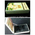 rectangle skin care storage box with plastic tray